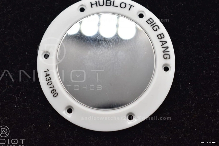 Best Rubber on Unico 516 Edition A Dial Packable 1:1 Ceramic ZF Bang Strap Big Skeleton White White 0814